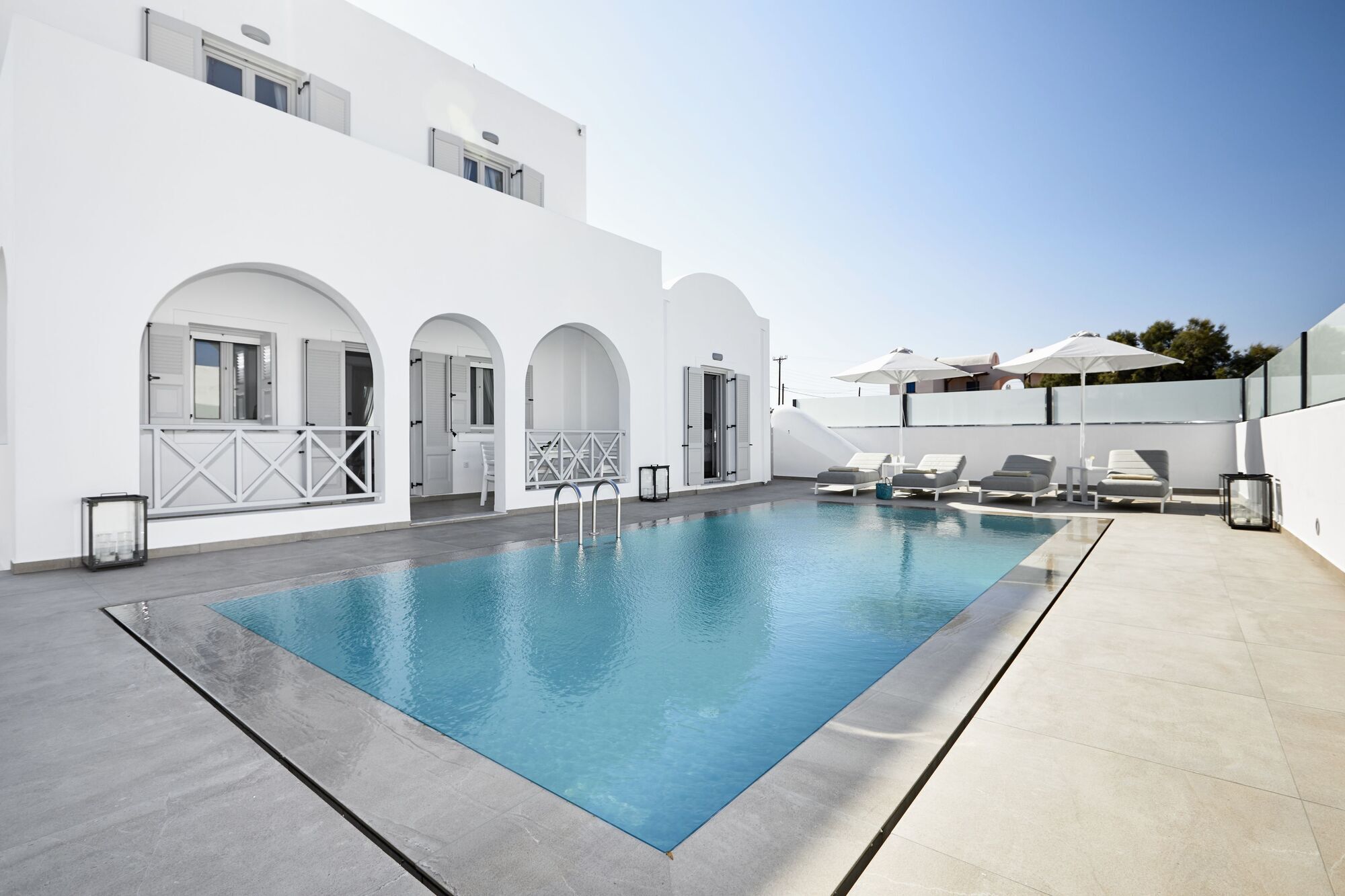Tramonto Private Villa Monolithos  Bagian luar foto