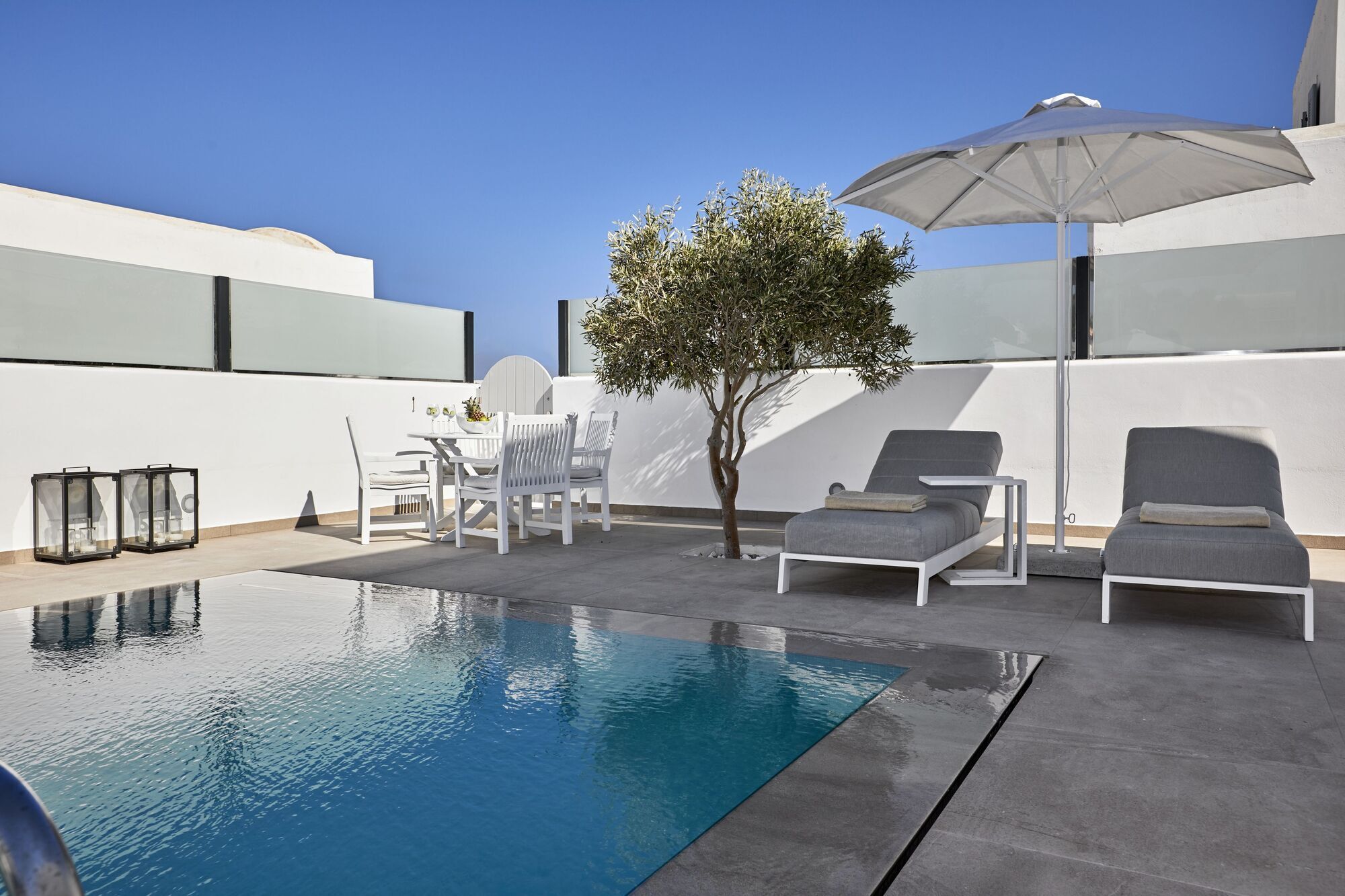 Tramonto Private Villa Monolithos  Bagian luar foto